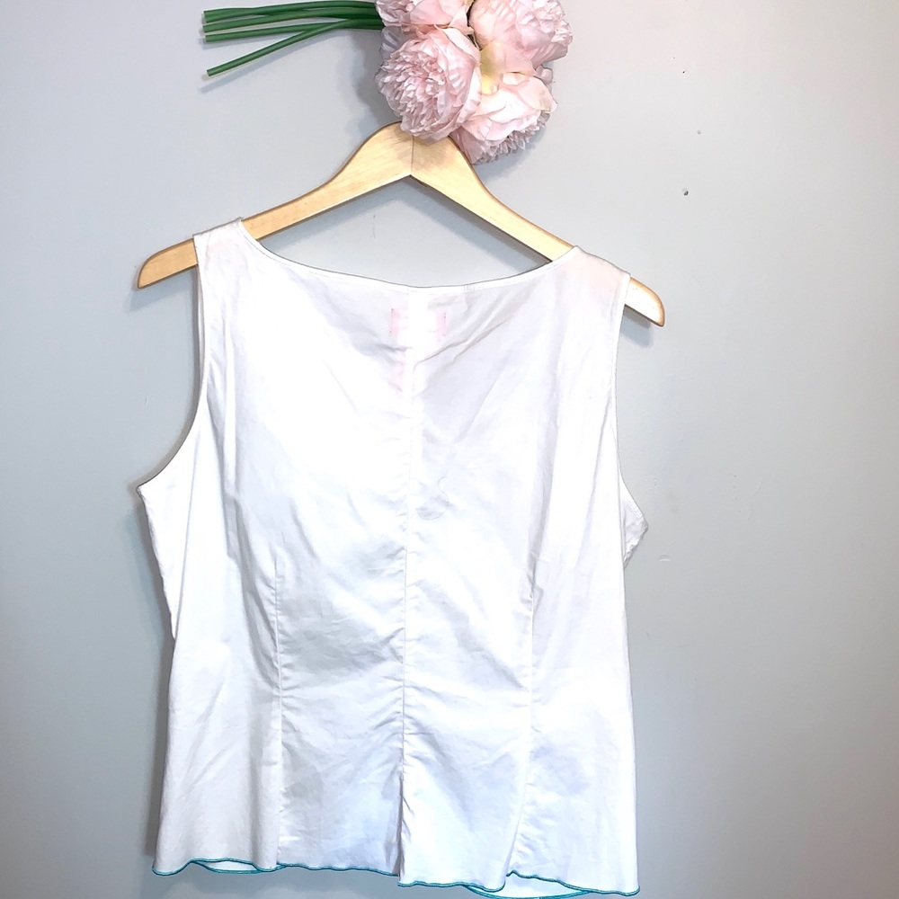 Oscar De la Renta Ruffle top - Picture 6 of 7